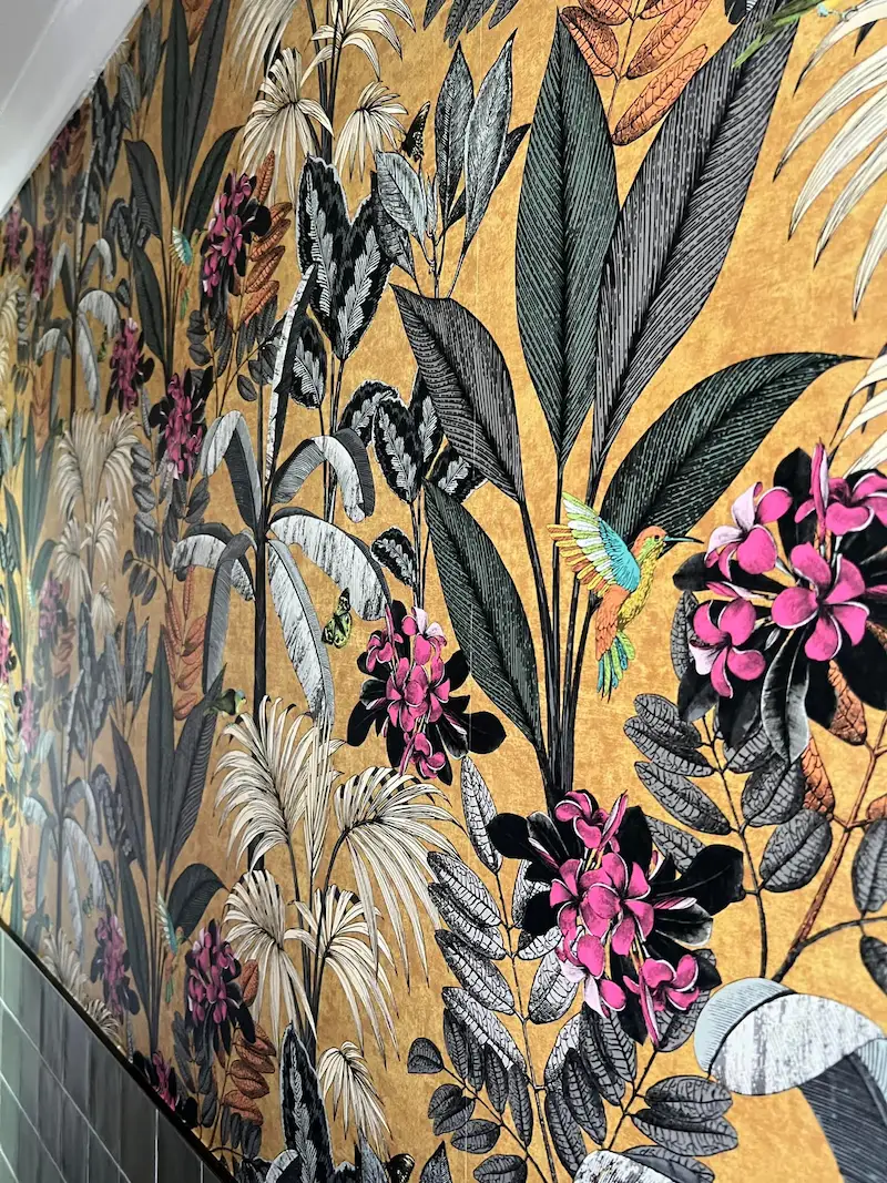 feature wall wallpaper installation in queenstown